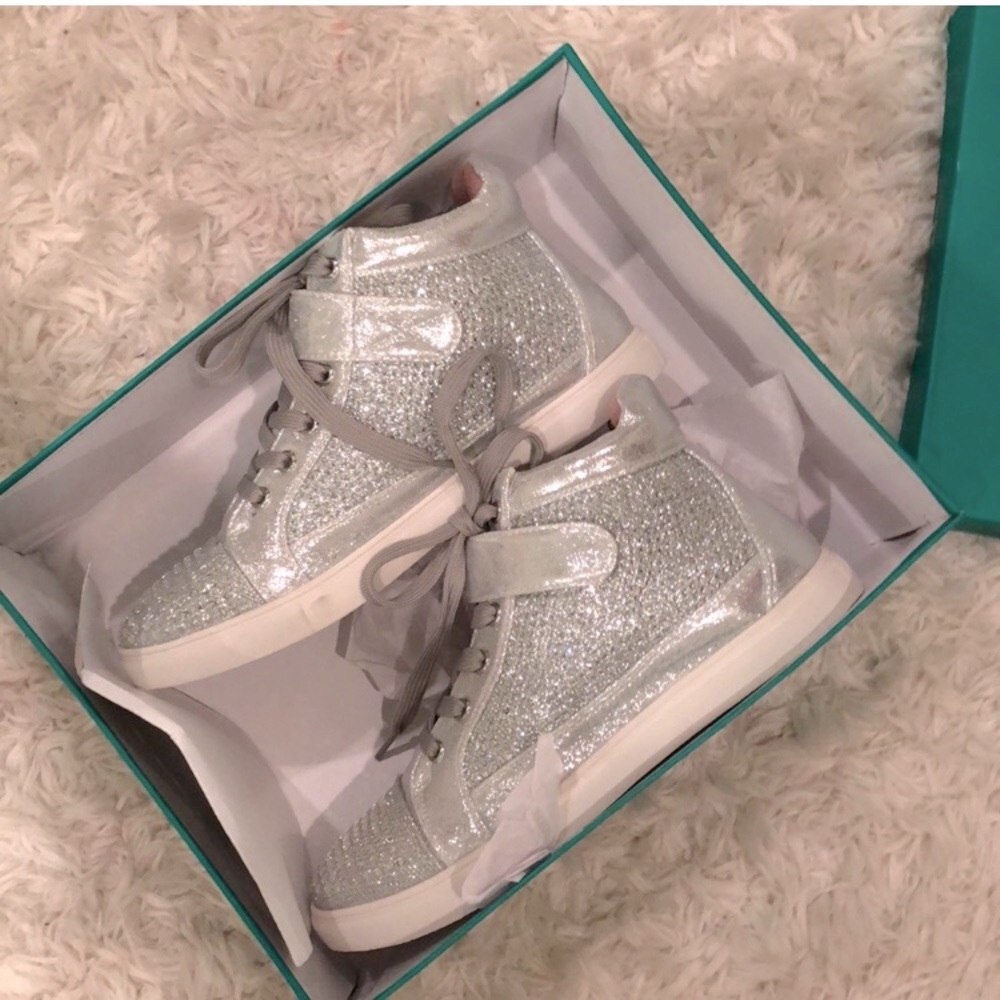 Lauren Lorraine Charley Embellished Sneakers